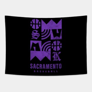 Sacramento Kings Basketball Fans Gift Tapestry