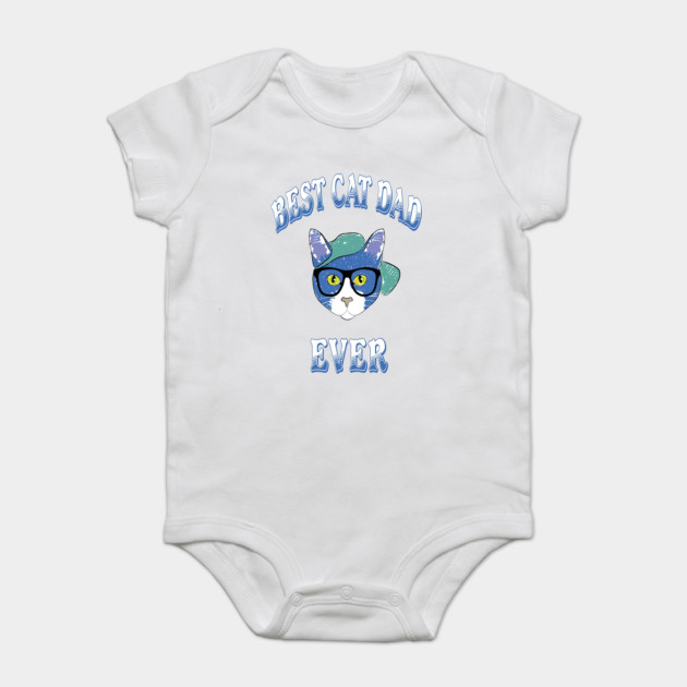Best Cat Dad Ever Father Day Onesie Teepublic