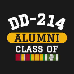 DD-214 Alumni Class of Vietnam Veteran Pride T-Shirt