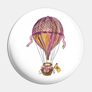 Hot Air Balloon Pin