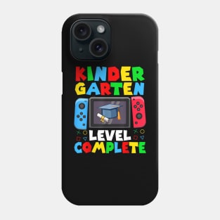 Kindergarten Level Complete Last Day Of School Graduate Boys Phone Case