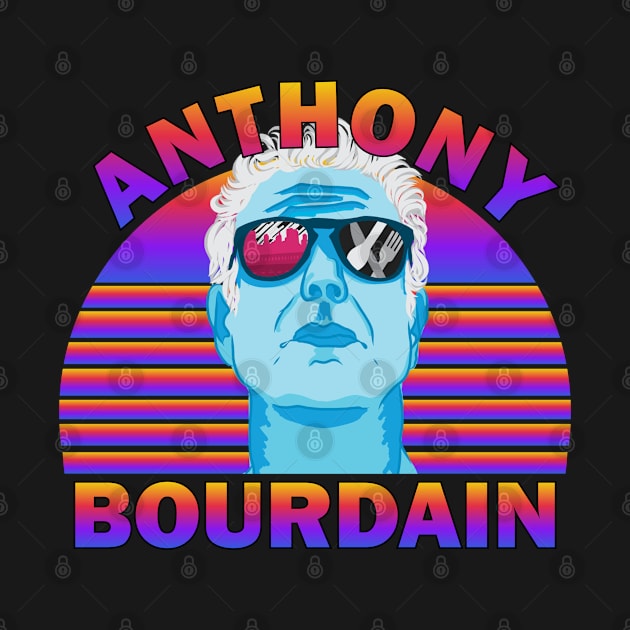 Retro Anthony Bourdain by Bernards