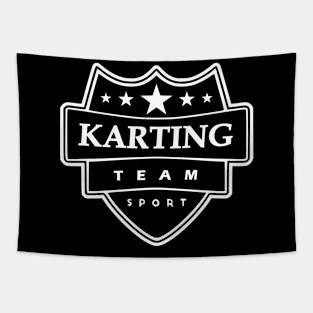 Sports Karting Tapestry