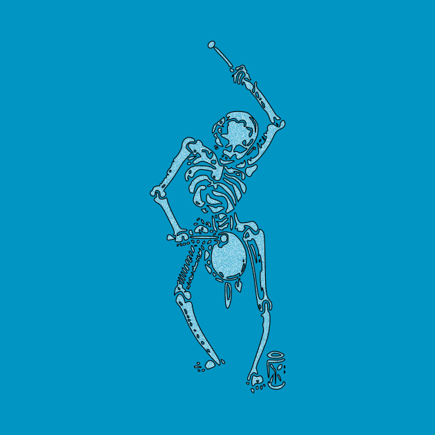 Skeleton Drummer by OssiesArt