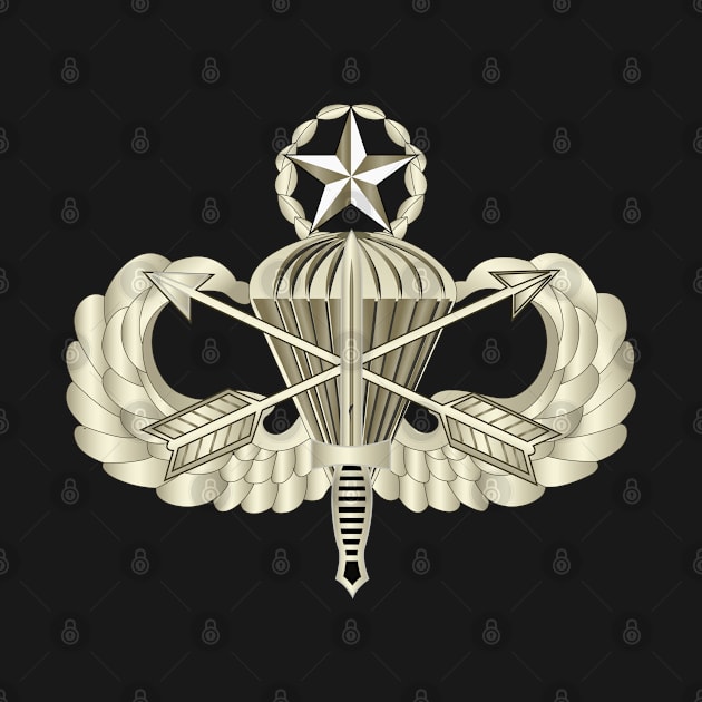 Master Airborne w Crossed Arrrows Dagger by twix123844
