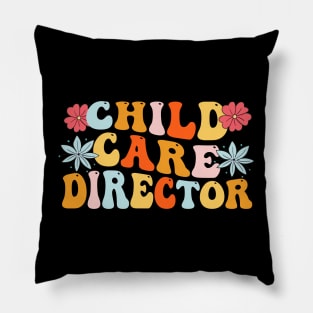 childcare director Pillow