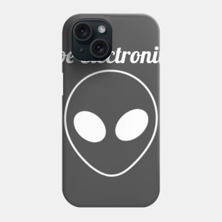 Poe Electronica Gray Alien Phone Case