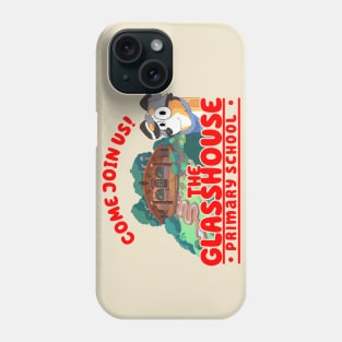 Bluey Glasshouse Primary School Full Color Phone Case