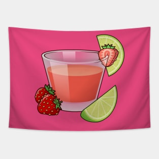 Strawberry Daiquiri Tapestry