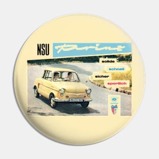 NSU PRINZ - brochure Pin