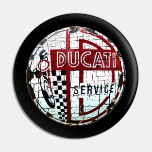 DUCATI MOTORCYCLE SERVICE Pin