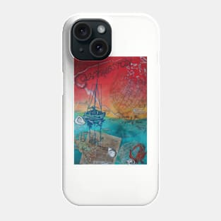 Charleston Shrimp and Crab Phone Case