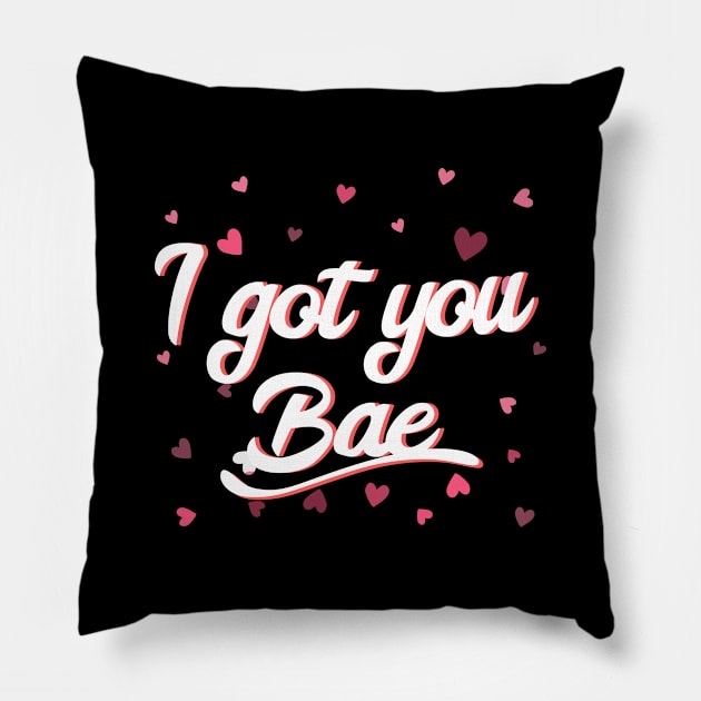 I Got You Bae Pillow by EdifyEra