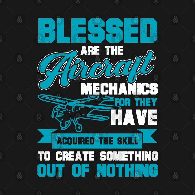 Aircraft Mechanic Aviation Airplane Mechanic by IngeniousMerch