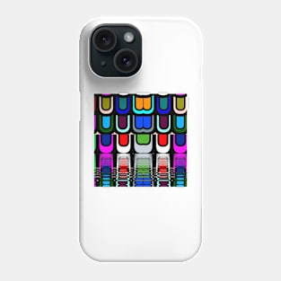 Colorful 70s pattern Phone Case