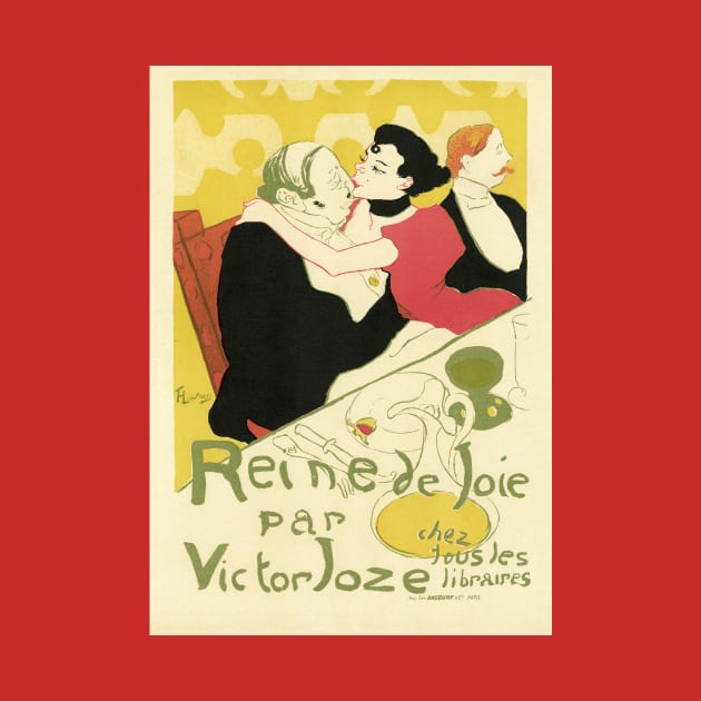 Reine de Joie by Toulouse Lautrec by MasterpieceCafe