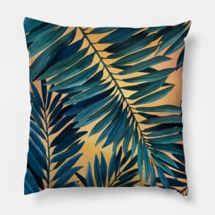 Palm Leaves 2 Pillow