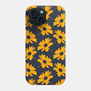 Yellow Daisy Pattern Phone Case