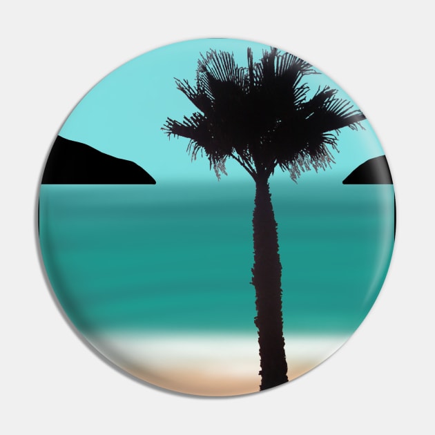 Palmtree scenery Pin by Crea Twinkles