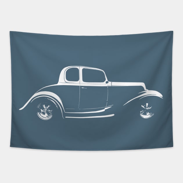 1933 Chevy Coupe Tapestry by mal_photography