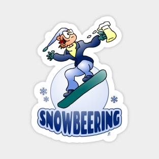 Snowbeering Magnet