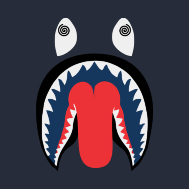 Shark Mouth - Bape - T-Shirt | TeePublic