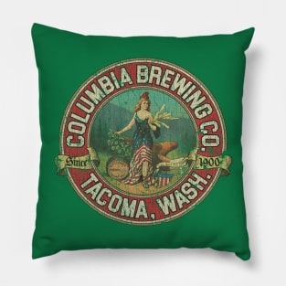 Columbia Brewing Company Tacoma 1900 Pillow