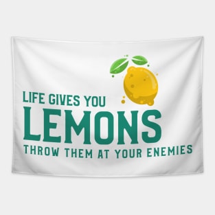 life gives you lemons Tapestry