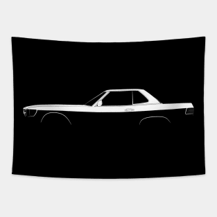 Mercedes-Benz SL Hardtop (R107) Silhouette Tapestry