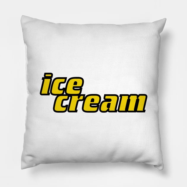 Ice Cream Pillow by Merch4Days