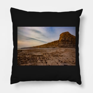 Nash Point, Glamorgan Heritage Coast, Wales Pillow