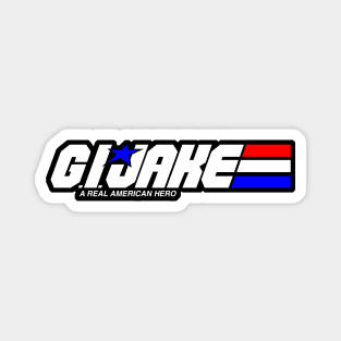 G.I. JAKE - A Real American Hero Magnet