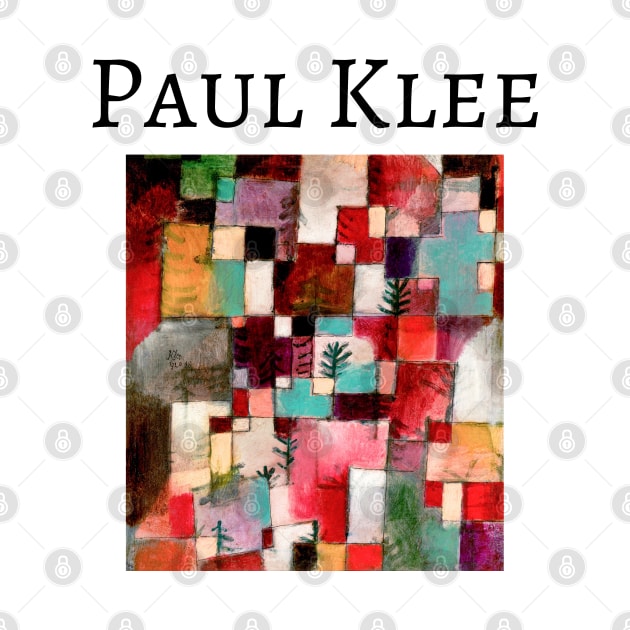 Paul Klee abstract geometry by Cleopsys