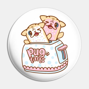 Pug Tarts Pin