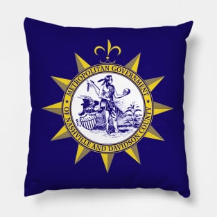 Nashville Seal Tennessee Pillow