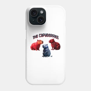 Presenting The CapyBerries, Capybara-Fruit Mashups Phone Case