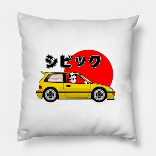 Civic EF Kanjo Mask Pillow