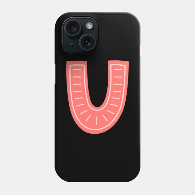 Letter  U - Forest Alphabet Phone Case by giftideas