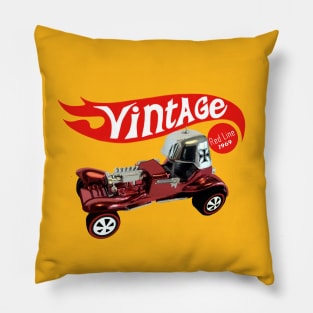 Red Baron Vintage Pillow