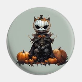 Pumpkin Head Pin