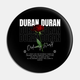 Duran Duran // Flower Pin