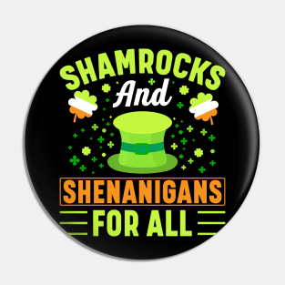Shamrocks and shenanigans for all Pin