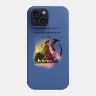 Incandescent, it is who can monopolize objects without reappearing on others. Phone Case