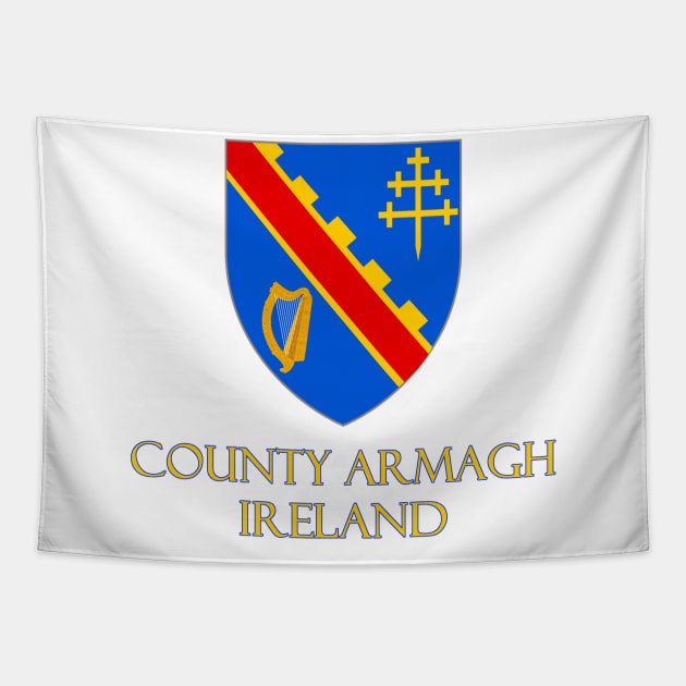 County Armagh, Ireland - Coat of Arms Tapestry by Naves