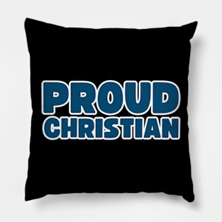 Proud Christian Pillow