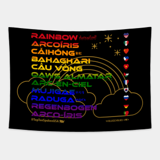 RAINBOW: Say ¿Qué? Top Ten Spoken (USA) Tapestry