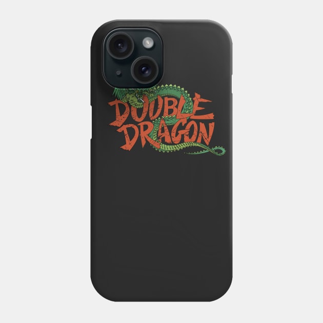 Double Dragon Phone Case by Slippytee