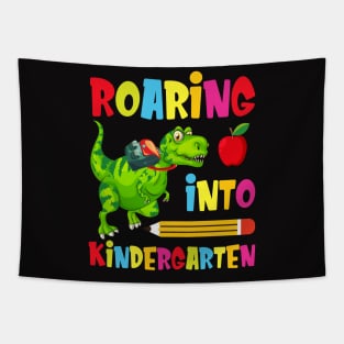 Roaring Into Kindergarten Tapestry