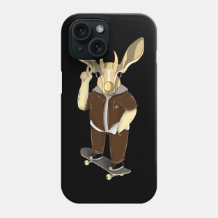 skateboarder gazelle Phone Case