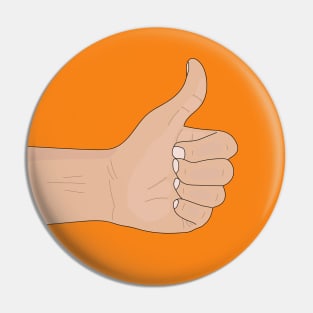 Thumb up Pin